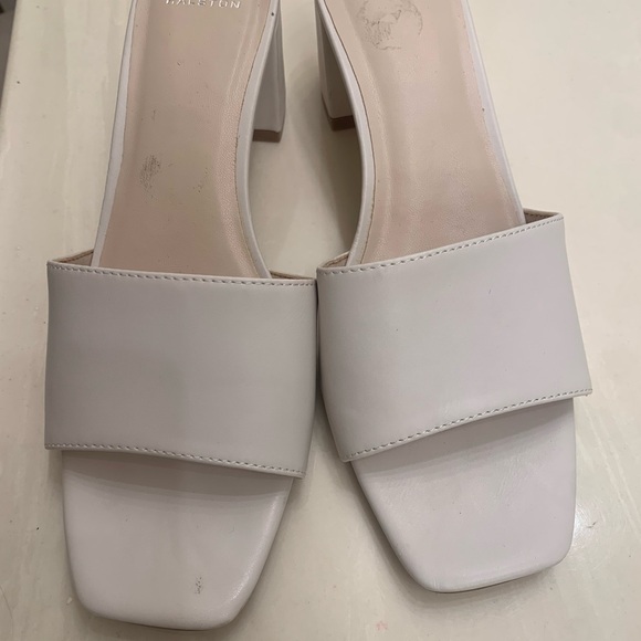 Halston White Sandals - Picture 4 of 4
